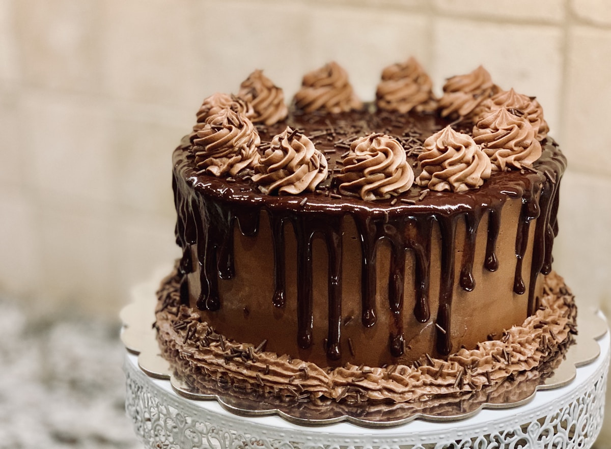 Torta de chocolate para celebraciones